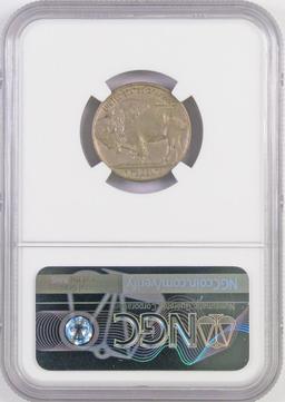 1913 D Type 2 Buffalo Nickel (NGC) AU58.