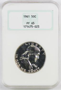 1961 Franklin Silver Half Dollar (NGC) PF65