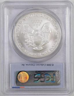 2006 P American Silver Eagle (PCGS) MS69.