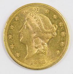 1890 S $20.00 Liberty Gold.