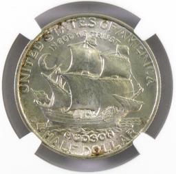 1935 Hudson Commemorative Silver Half Dollar (NGC) MS65
