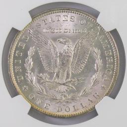 1884 O Morgan Silver Dollar (NGC) MS64.