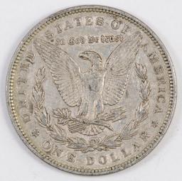 1893 P Morgan Silver Dollar.