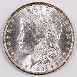 1885 O Morgan Silver Dollar.