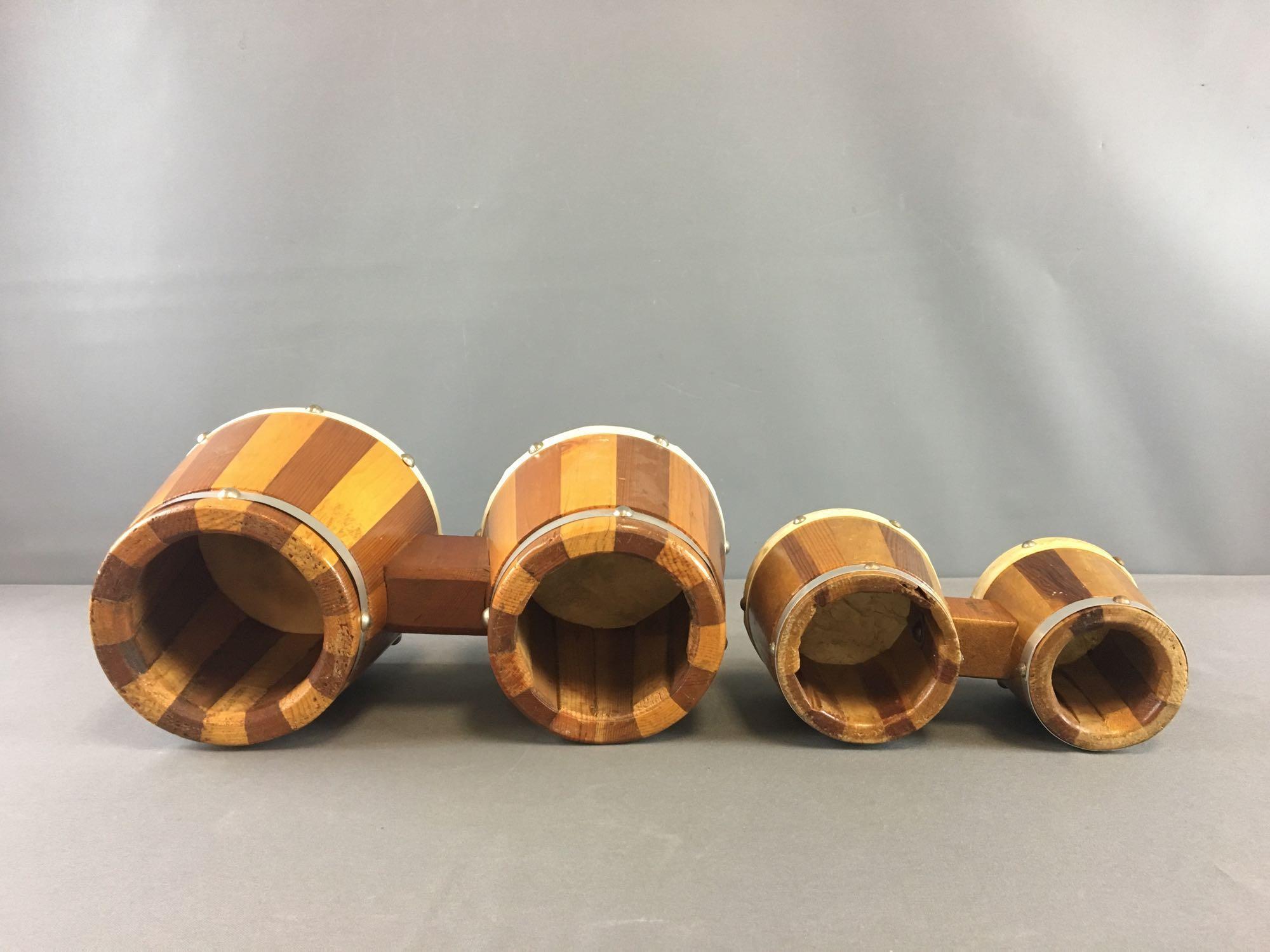 Group of 2 Bongo Drums