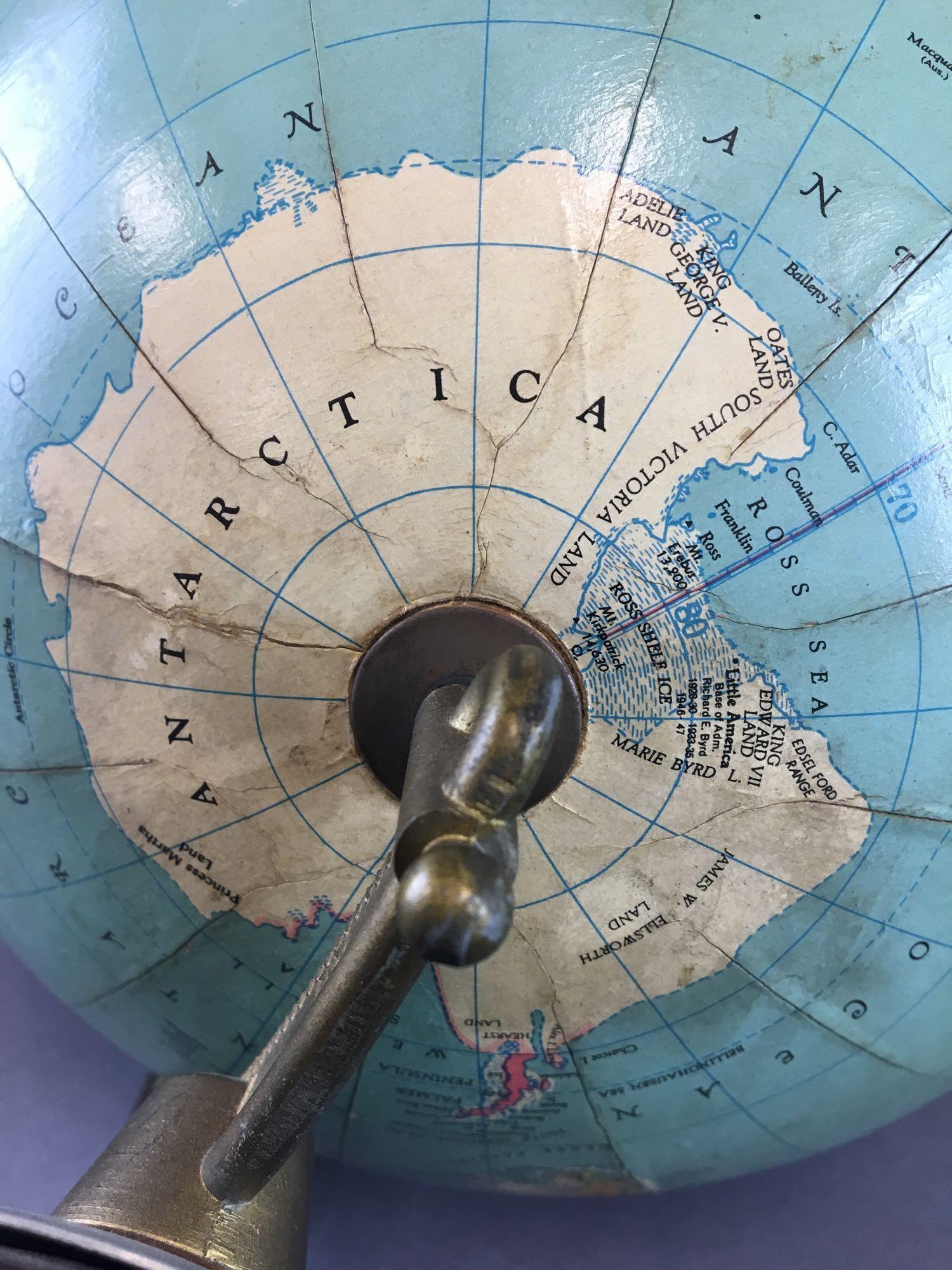 Vintage 10 Inch Replogle Precision Globe