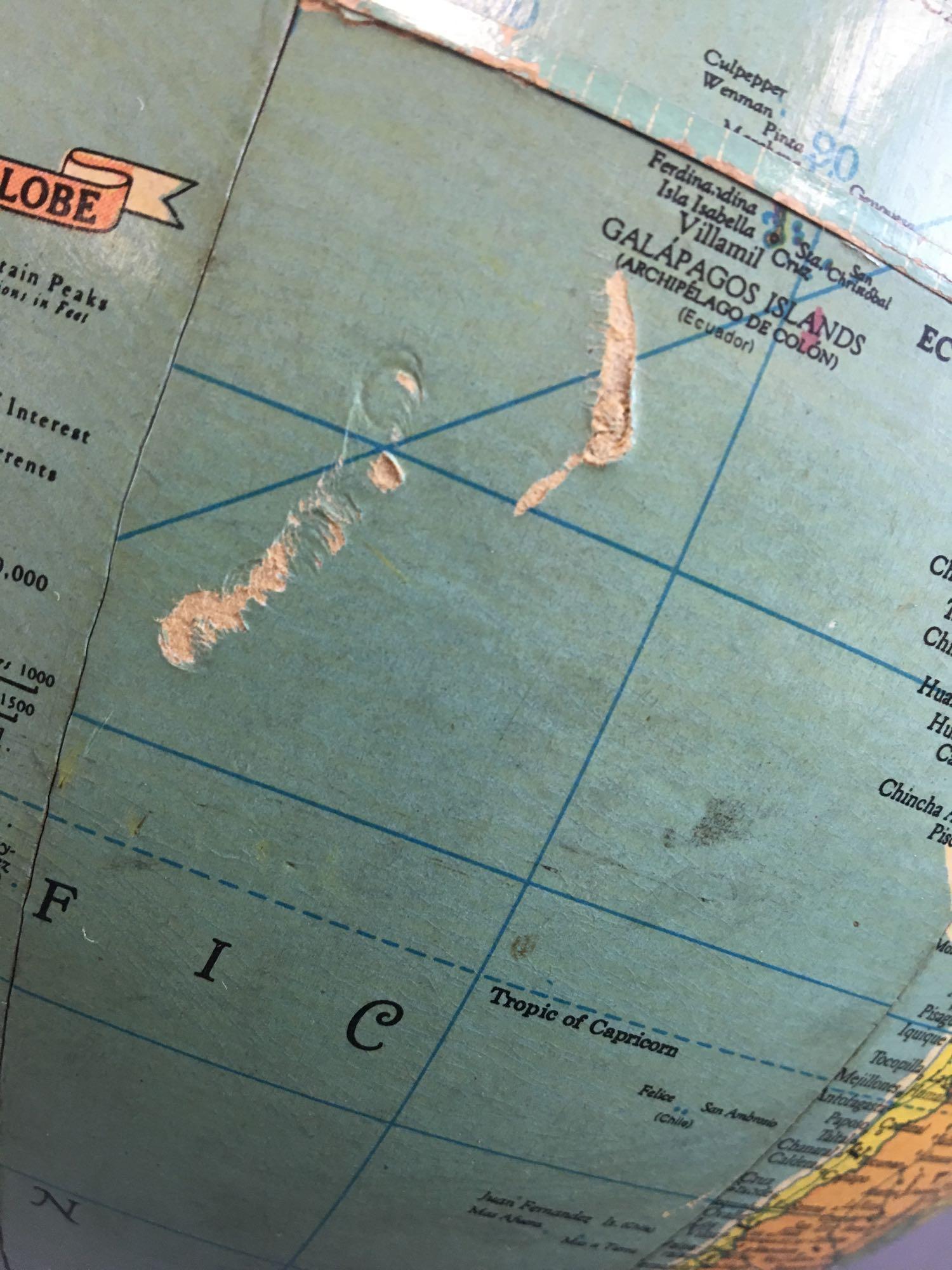 Vintage 10 Inch Replogle Precision Globe