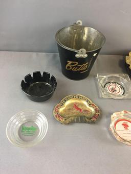 Group of 8 Vintage Ashtrays