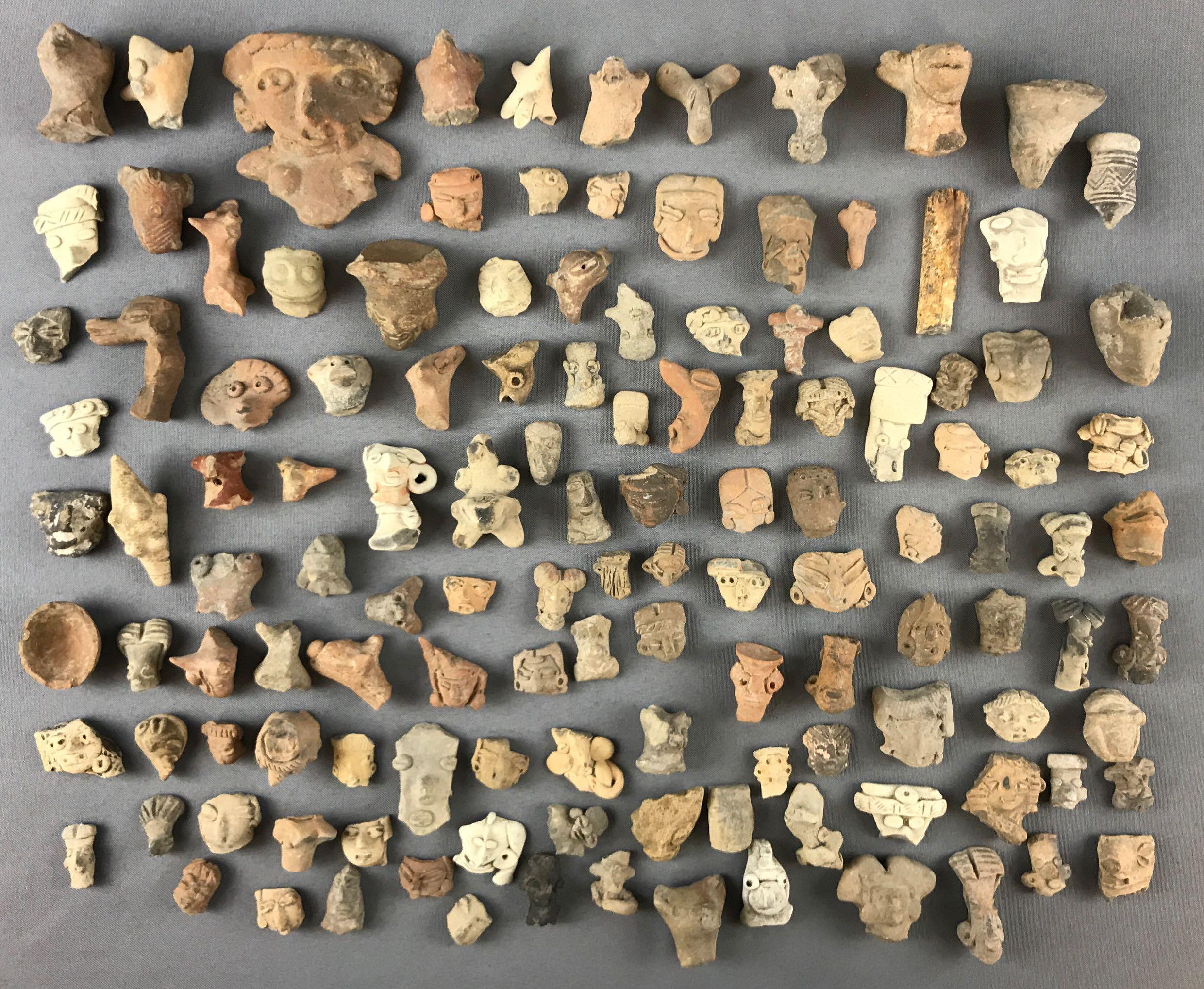 Group of Pre-Columbian Artifacts
