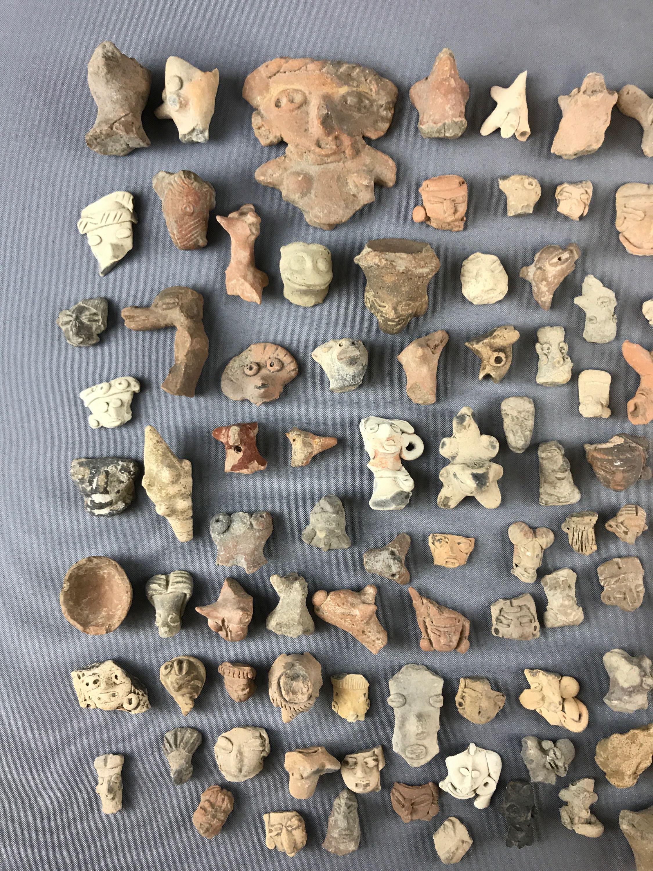Group of Pre-Columbian Artifacts
