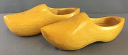 Pair of Dutch Wooden Clogs/shoes