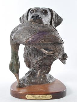 Signed "The Mentor" by Bradford Williams Statue