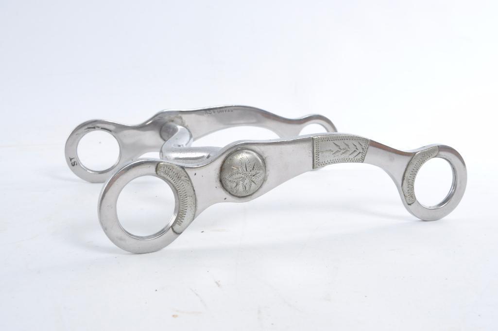 Antique Western Cowboy Crocket Bit and Spurs