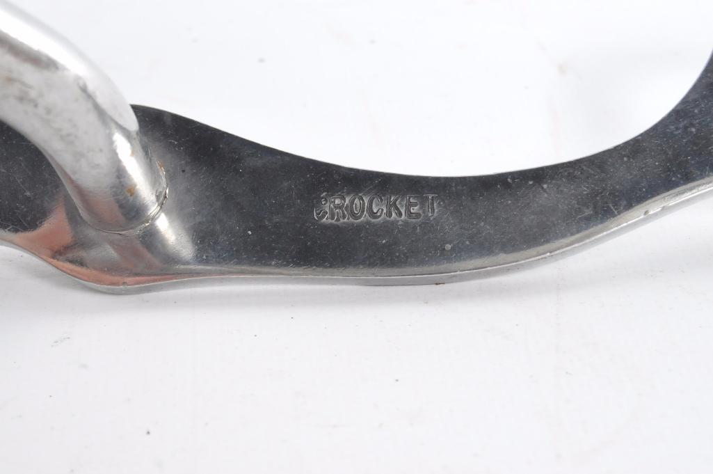 Antique Western Cowboy Crocket Bit and Spurs