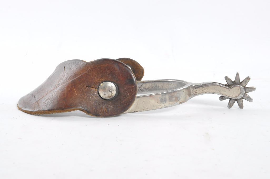 Antique Western Cowboy Crocket Bit and Spurs