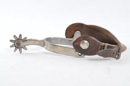 Antique Western Cowboy Crocket Bit and Spurs