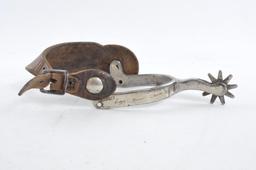 Antique Western Cowboy Crocket Bit and Spurs