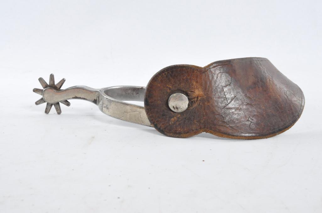 Antique Western Cowboy Crocket Bit and Spurs