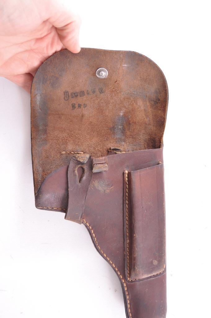 WW2 German Fabryka Broni FB Radom Model Vis 35 Semi Automatic Pistol with Holster