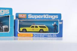 Group of 2 Matchbox Super Kings Die-Cast Vehicles in Original Boxes
