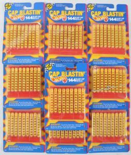 Group of 10 Hot Wheels Cap Blastin' Blast Caps in Original Packaging