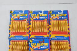 Group of 10 Hot Wheels Cap Blastin' Blast Caps in Original Packaging
