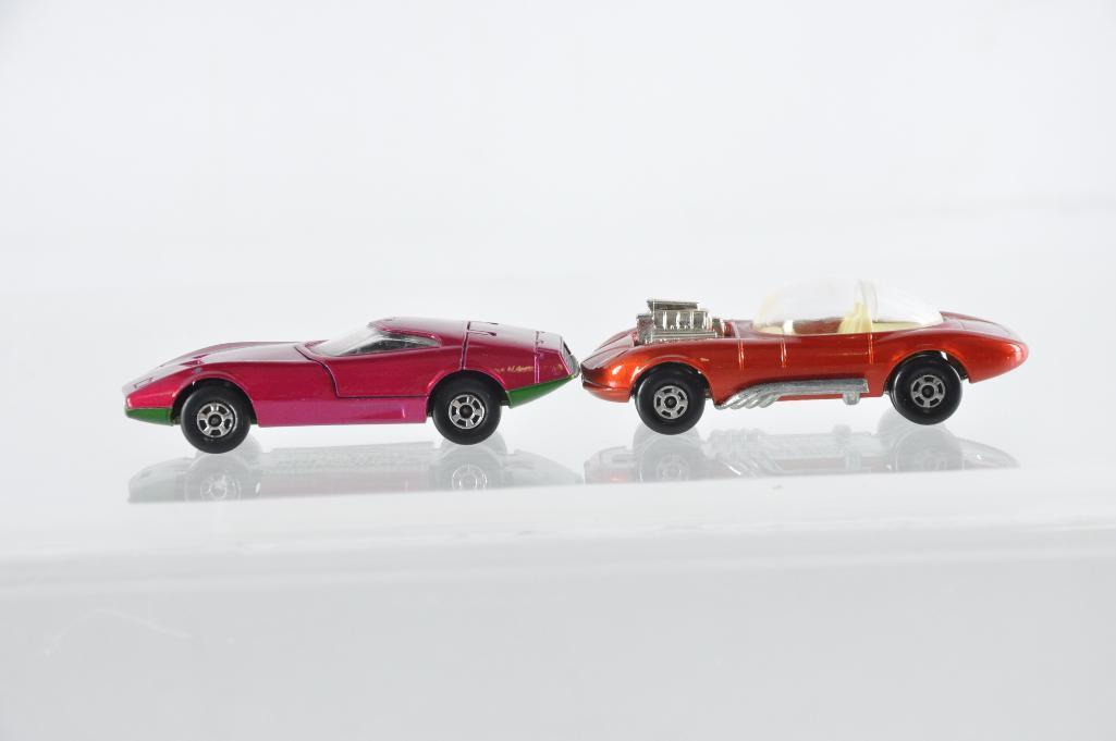 Group of 2 Matchbox Superfast Die-Cast Vehicles with Original Boxes