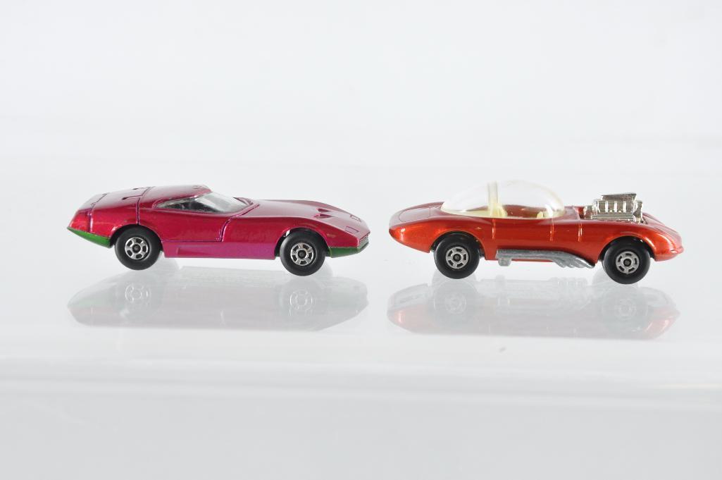 Group of 2 Matchbox Superfast Die-Cast Vehicles with Original Boxes