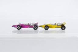 Group of 2 Matchbox Superfast No. 34 Formula 1 Racing Cars Die-Cast Vehicles with Original Boxes
