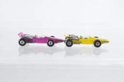 Group of 2 Matchbox Superfast No. 34 Formula 1 Racing Cars Die-Cast Vehicles with Original Boxes