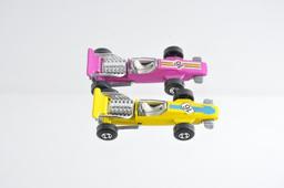 Group of 2 Matchbox Superfast No. 34 Formula 1 Racing Cars Die-Cast Vehicles with Original Boxes