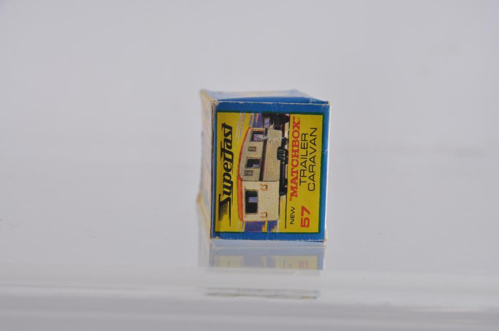 Matchbox Superfast No. 57 Trailer Caravan Die-Cast Vehicle with Original Box