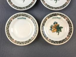Group of 5 vintage Pullman sauce dishes
