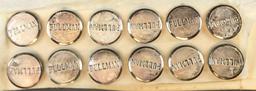 Vintage Pullman Company Uniform buttons