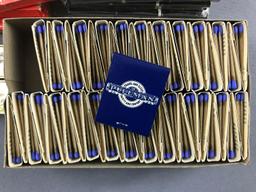 Group of Vintage railroad matchbooks