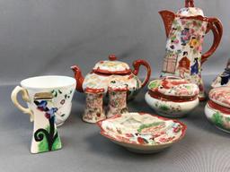 Collection of Oriental Tea Sets and Containers