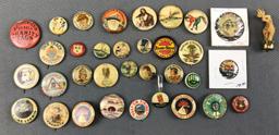 Group of Vintage Pinback Buttons