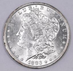 1883 O Morgan Silver Dollar.