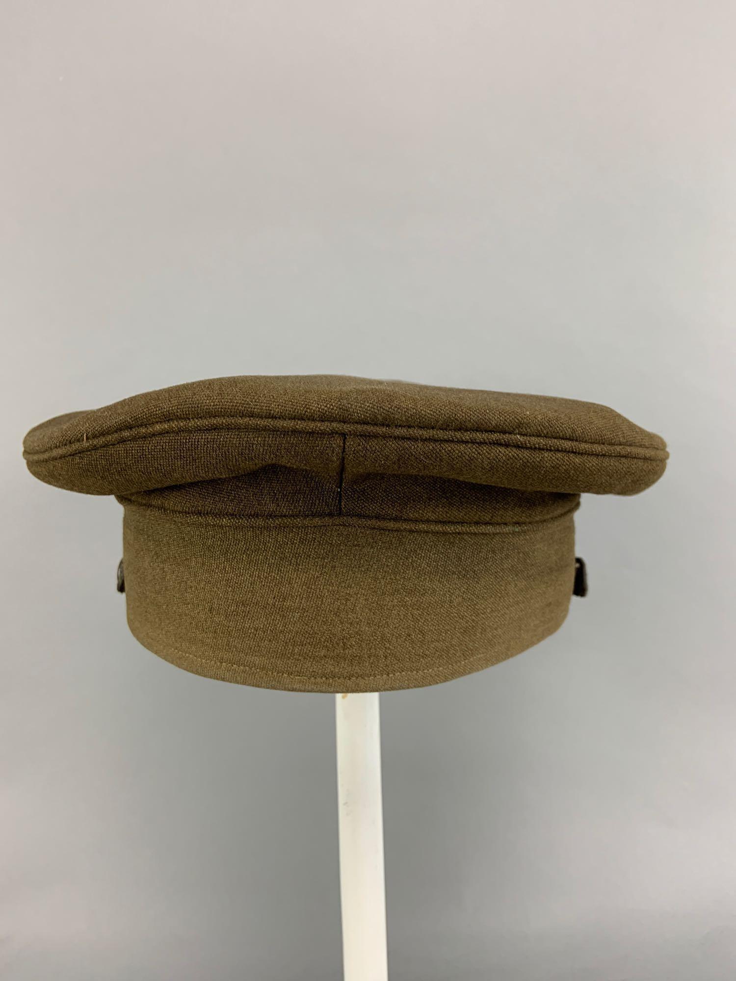 WW1 British Officers Visor Hat
