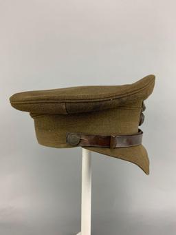 WW1 British Officers Visor Hat
