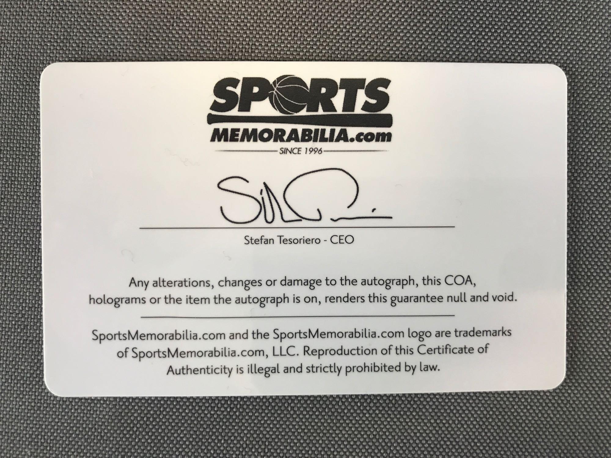 Charles Johnson Signed Baseball