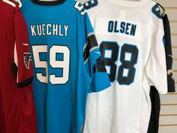 Group of 5 NFL jerseys