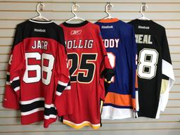 Group of 4 NHL jerseys