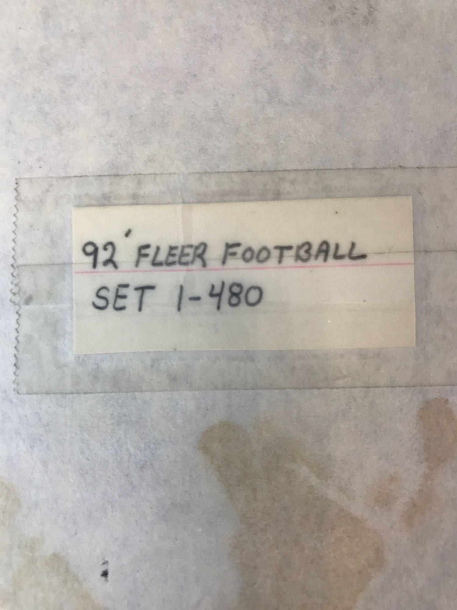 Group of 7 boxes assorted NFL trading cards