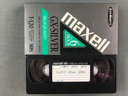 Group of 6 sports VHS tapes