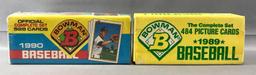 Lot of 2 Bowman Factory Sealed Baseball Sets