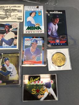 Lot of Chicago Cubs Memorabilia