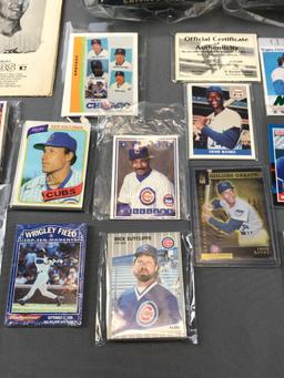Lot of Chicago Cubs Memorabilia