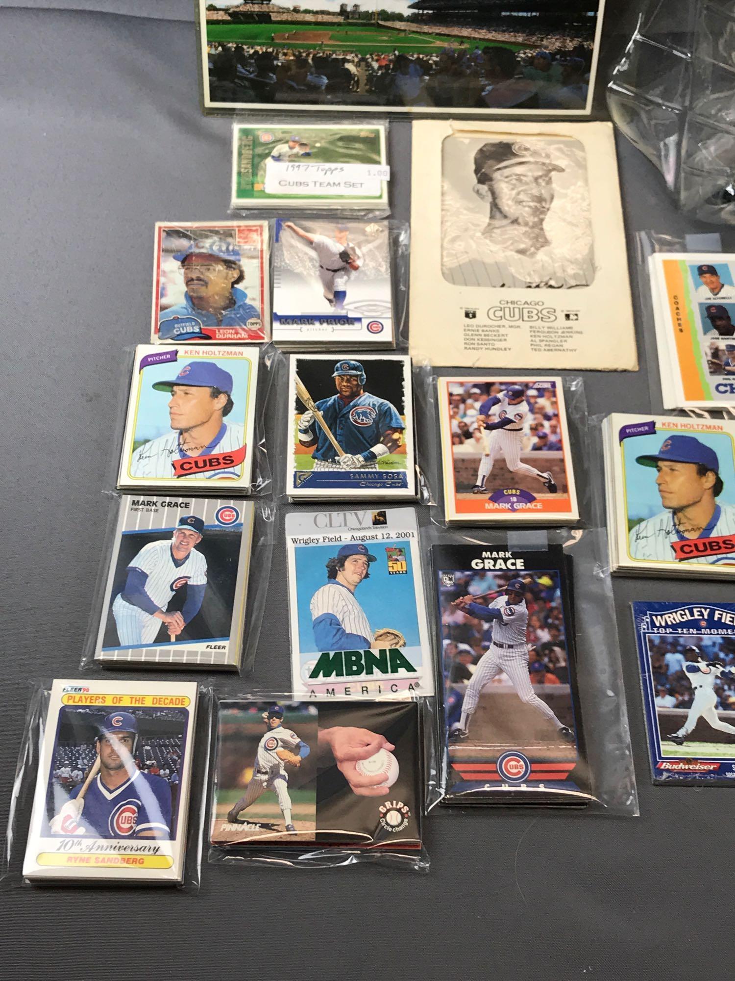 Lot of Chicago Cubs Memorabilia