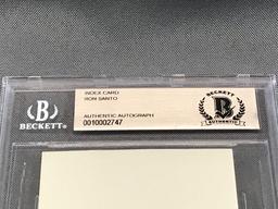 Ron Santo Authentic Autograph